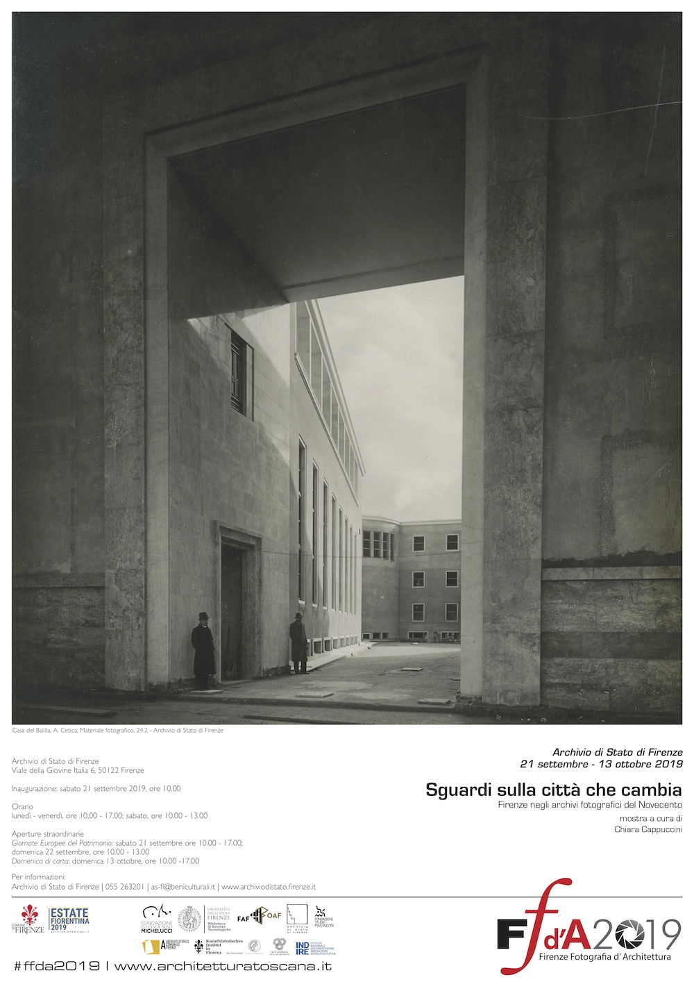FFdA2019 - Sguardi sulla città che cambia. Firenze negli archivi fotografici del Novecento.
